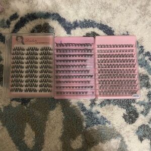 Cluster Lash Trays - Black Individual Eyelash Extensions